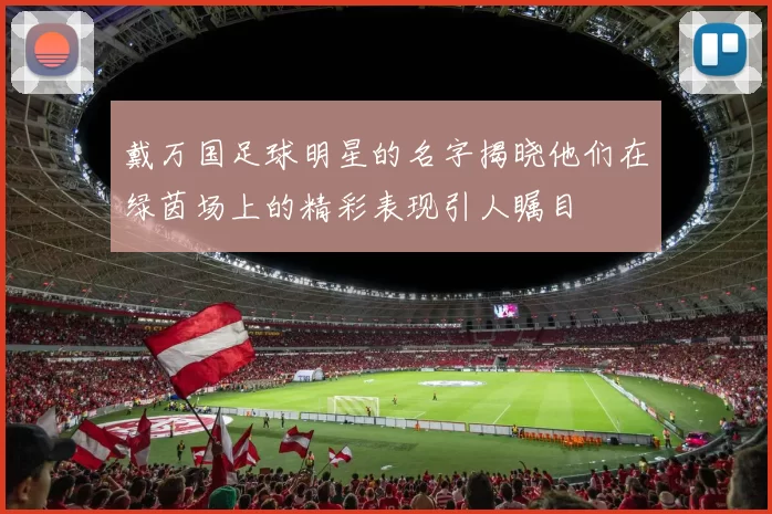 戴万国足球明星的名字揭晓他们在绿茵场上的精彩表现引人瞩目