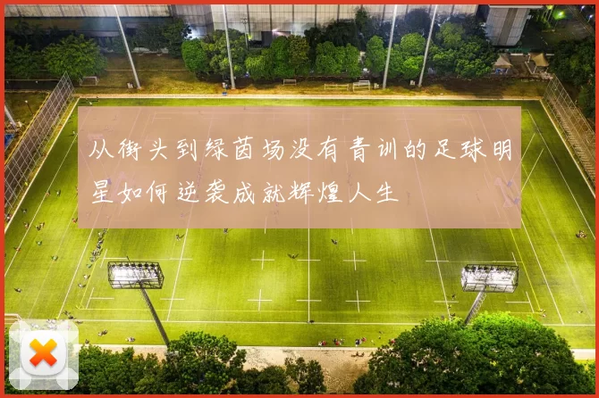 从街头到绿茵场没有青训的足球明星如何逆袭成就辉煌人生